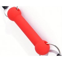 Bone Mouth Gag Silicone, Adjustable, PINK